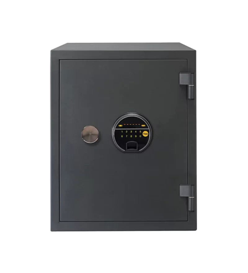 Yale YFF420FG2 Biometric Safe Locker, 60 Min Fire Resistance, Black, 25 Litre