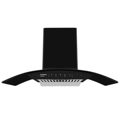 IntelliMotion Curved 90 cm Chimney with Baffle Filter and Gesture Control