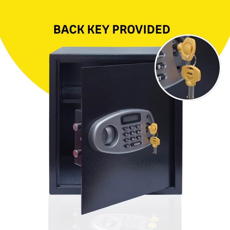 Yale Standard X-Large Electronic Safe locker with Pincode Access- 41 litres, Black - Image 4