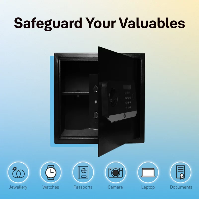 Yale Stellar Biometric Safe Locker with Keypad- Extra Large for Home and Office - Image 3