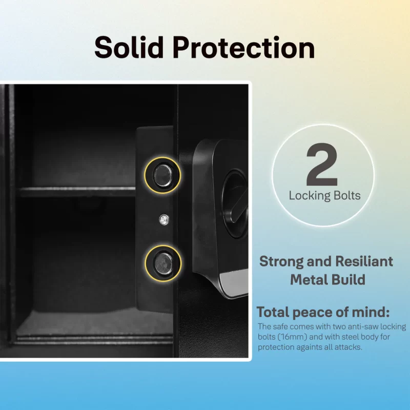 Yale Stellar Biometric Safe Locker with Keypad- Medium - Image 4