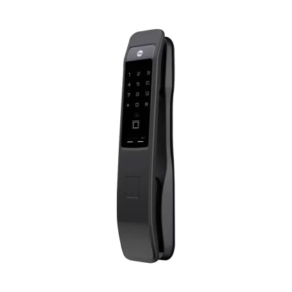 YMI 70 MB- A Series, Push Pull Smart Lock, Matt Black