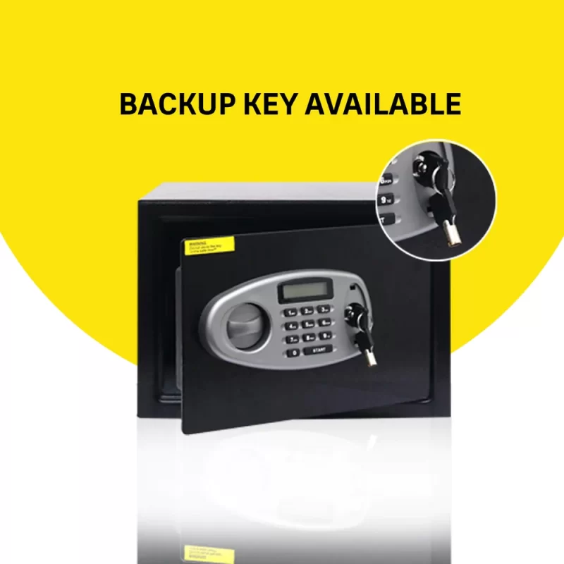 YSS/200/DB2 Small Security Safe locker with Pincode Access- Black - Image 5